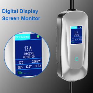 10A UK 3 PIN Stecker zum Typ 1/ Typ 2 EV Ladestation Wandbox Portable für EV / PHEV 10