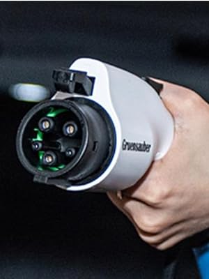 M&auml;nnlich-Frauen-EV-Ladekabel Typ 2 Coiled SAE J1772 Typ 1 1 / 3 Phase 3.6KW - 22KW 1