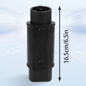 Typ 2 bis Typ 1 EV-Ladegerät Adapter ICE 62196 Stecker an J1772 Ladeadapter 16A/32A 230V Ladesystem für Fahrzeuge 6
