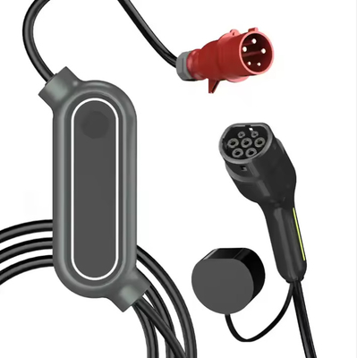 11 kW 22 kW EVSE Ladestation 3 Phase Typ 2 tragbares EV-Ladegerät mit CEE-Stecker