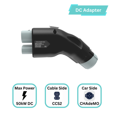 250A CCS2 zu CHAdeMO Adapter DC Schnelllademodul für Elektrofahrzeuge Combo 2 zu CHAdeMO EVSE Adapter für Nissan Leaf-Besitzer
