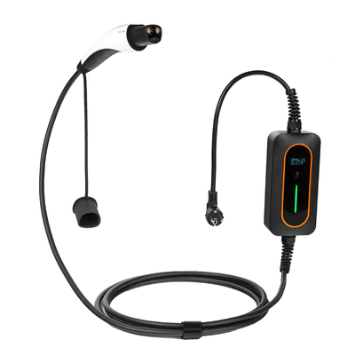 Notfallladestation Portable mobile Ladestation für Elektrofahrzeuge Langes Kabel für Flexibilität